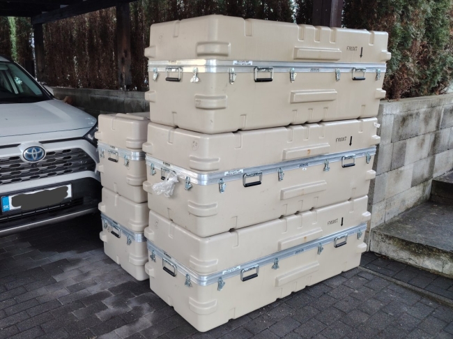 Prepravný box - Úložný box THERMODYNE army